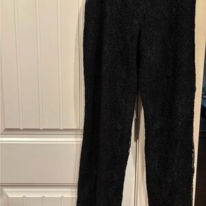 Dana Buchman Elegant Black Lace Pants